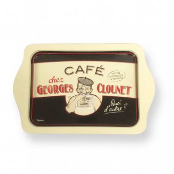 Petit plateau métal - George Clounet - lamaisonneedines