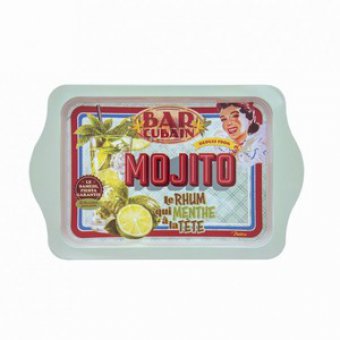 Petit plateau métal - Mojito - lamaisonneedines