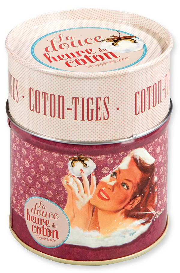 Boîte coton tige