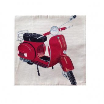 Housse de coussin - Vespa - lamaisonneedines