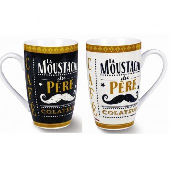 Coffret 2 mugs - Père colateur  - lamaisonneedines