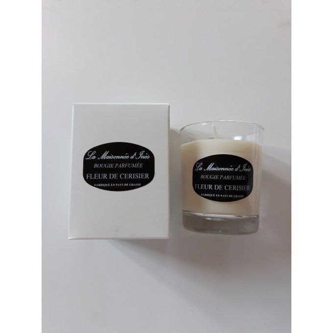 Bougie parfumée artisanale 130 gr - fleur de cerisier